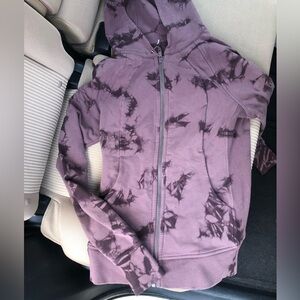 lululemon athletica Purple Tie-Dye Jacket